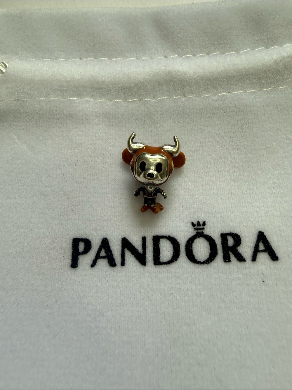 Disney x PANDORA D23 Exclusive Pandora Disney Mickey Mouse Beast Charm